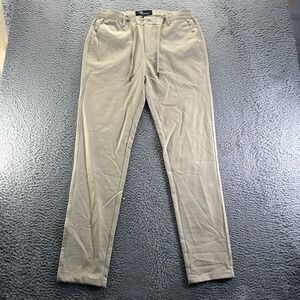 TR Premium Pant Mens 34x33 Mens Beige Khakis‎ Tapered Workwear Utility Stretch